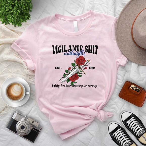 Taylor's Album Shirt, Vigilante Shit Shirt, Taylor Swift The Eras Tour Shirt - Picture 4 of 4